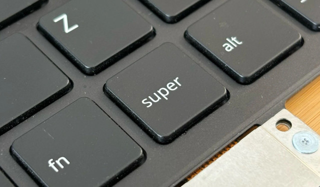 A super key on a Framework Laptop 16 keyboard.