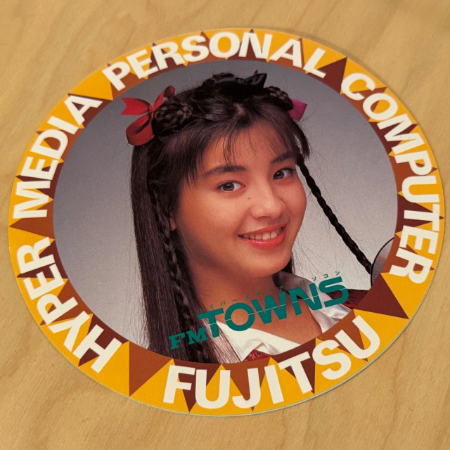 a Fujitsu idol for the FM towns series computer 