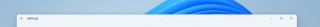 Windows 11 window title bar